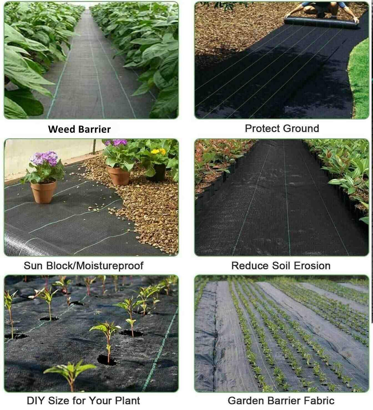 Groweco driveway fabric over gravel path demonstrates heavy-duty design