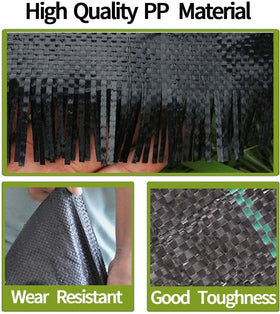 Groweco geotextile underlayment showing drainage-friendly texture