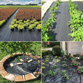 Groweco permeable geotextile allows water and air to reach soil