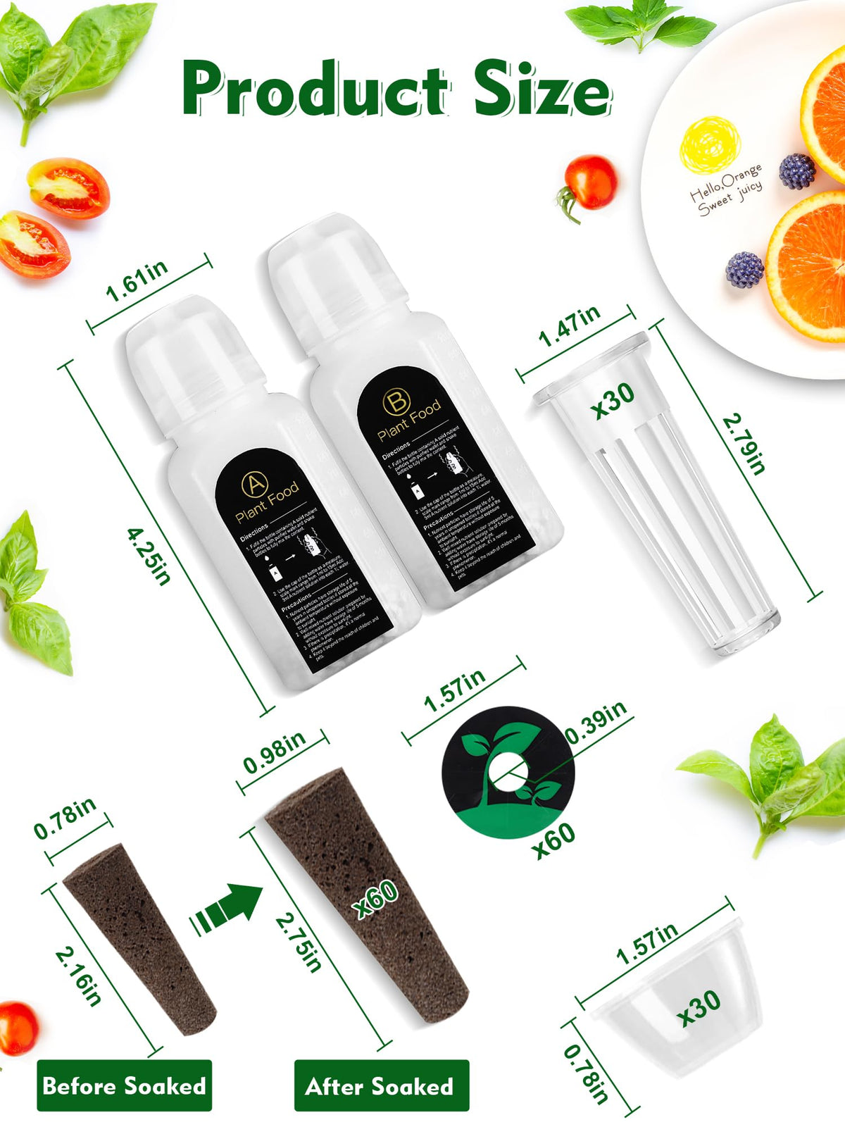 Growell Seed Pod Kit compatibility assures use with Aerogarden and major brands.
