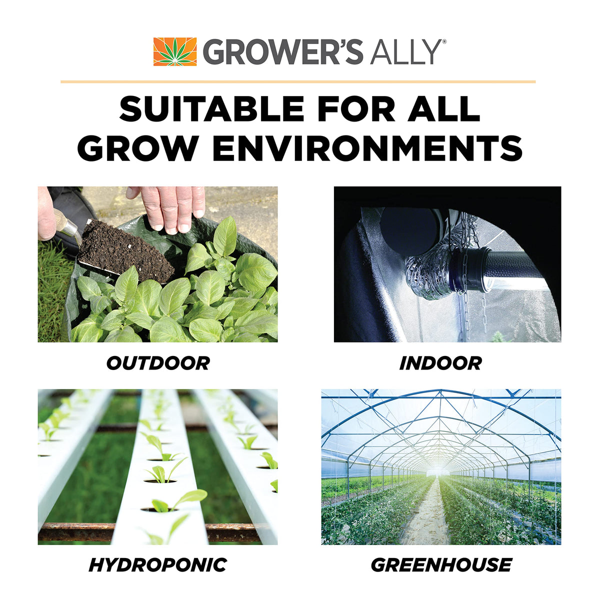 Grower's Ally being applied to leaves for protection