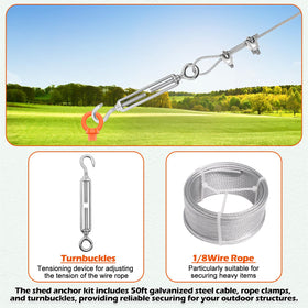 GrowGlow eye-to-eye turnbuckles for precise tension control