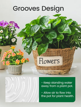 GROWNEER included 15 plant labels helps organize pots at a glance.