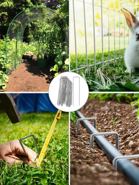 GROWNEER sharp tips ease soil penetration for quick, clean installation.