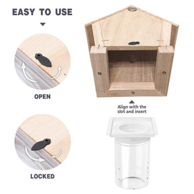 GRTRE easy-to-hang design suitable for decks and patios.