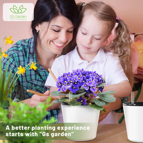 GS Garden inner reservoir design promotes root oxygen circulation for healthy growth