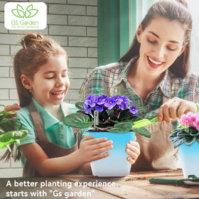 GS Garden herb planter supports culinary herbs with steady moisture