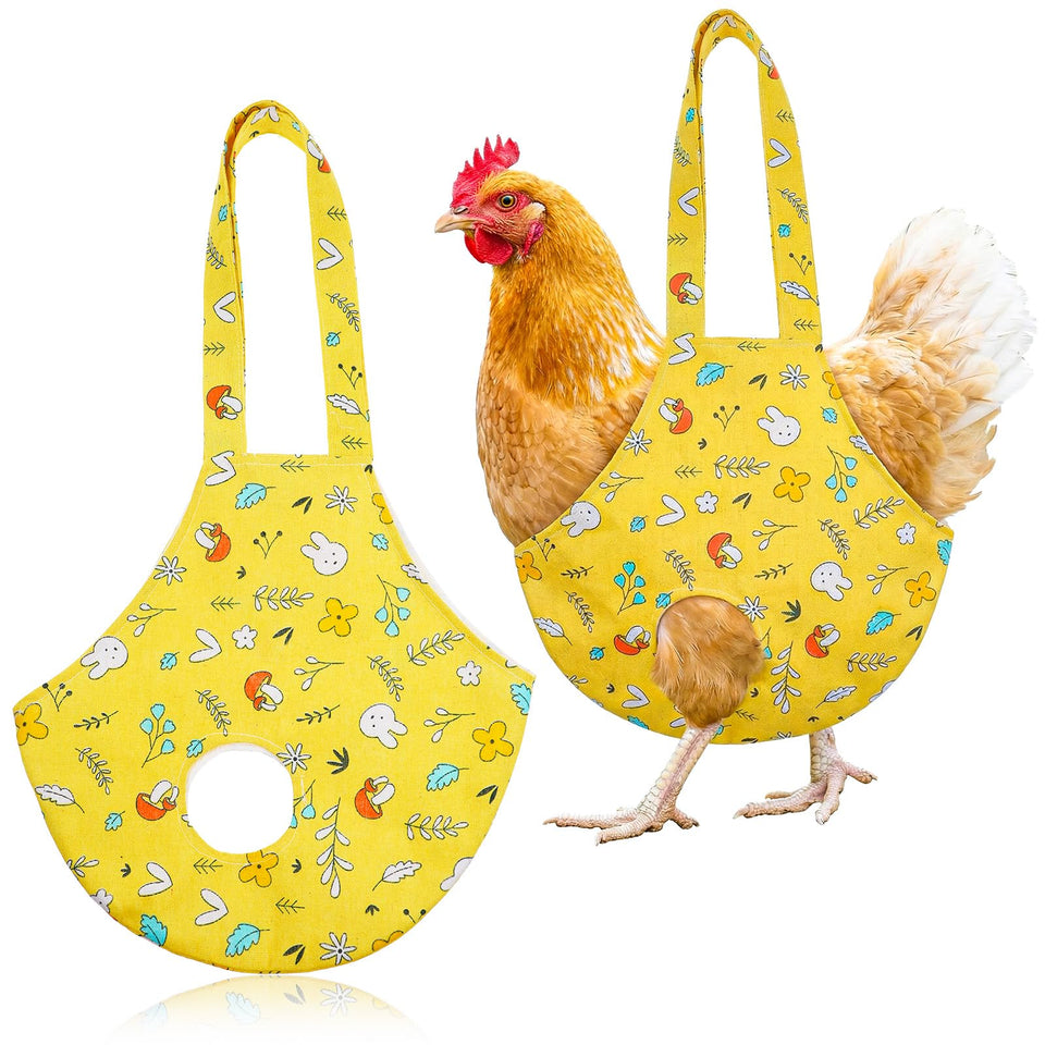 Gsbnjuy chicken holder bag front view highlighting durable canvas for transport