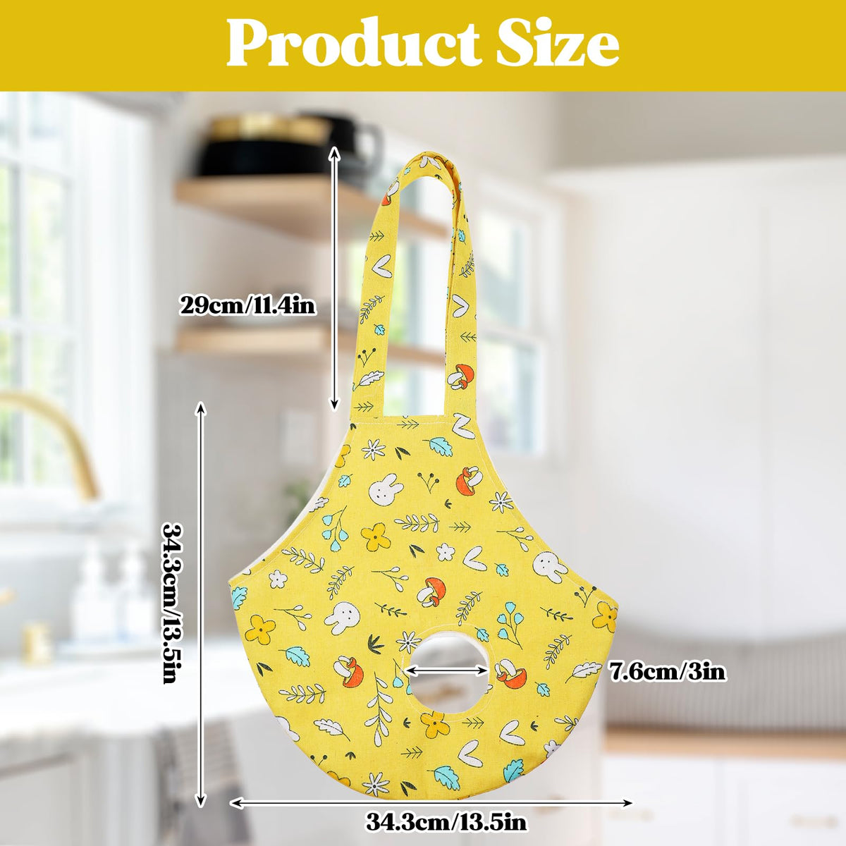 Gsbnjuy chicken holder bag side view with handle for easy lifting