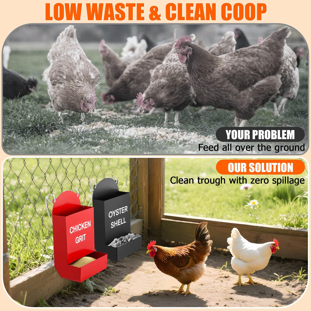 GSDOTZAP versatile design for chickens, ducks, quail and more