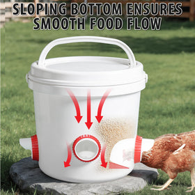GSHWXD rainproof cover keeps feed dry and protected from rain