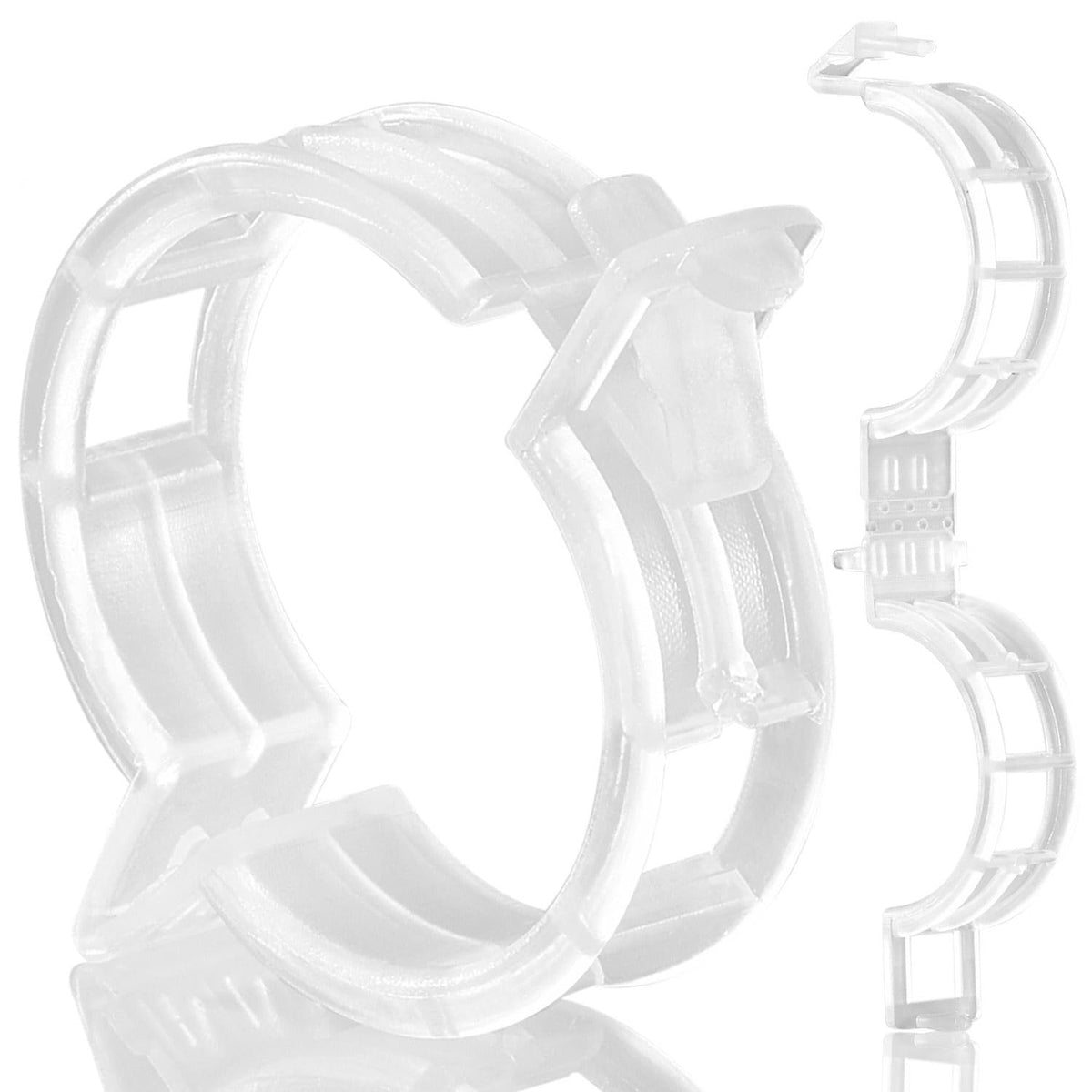 GSINODRS plastic plant clip securely holds stems for neat, supported growth