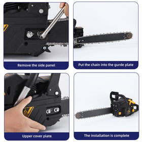 GSSHBR 16 inch chain drive links detail for compatibility reference