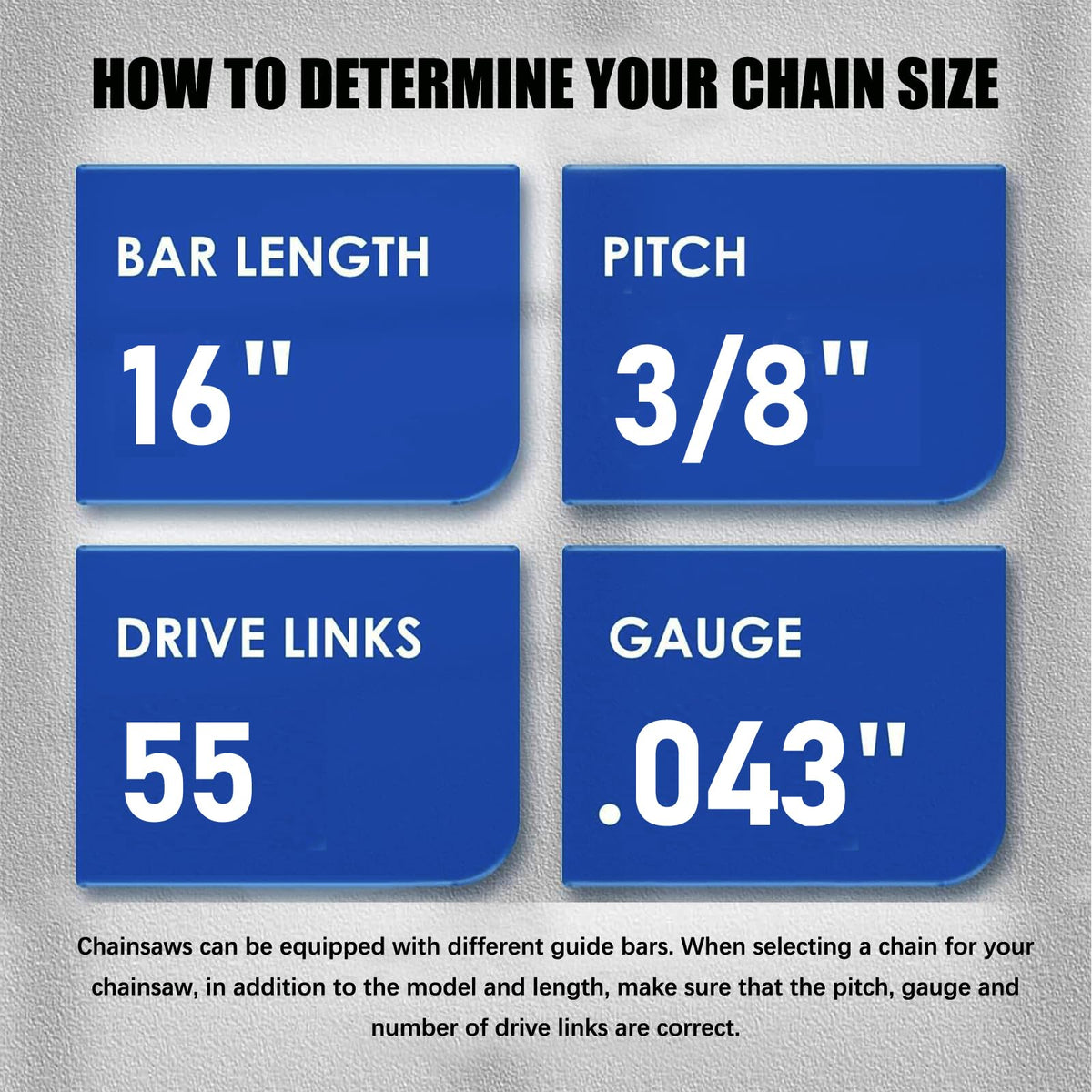 GSSHBR 38LP pitch chain designed for smooth, fast cutting.