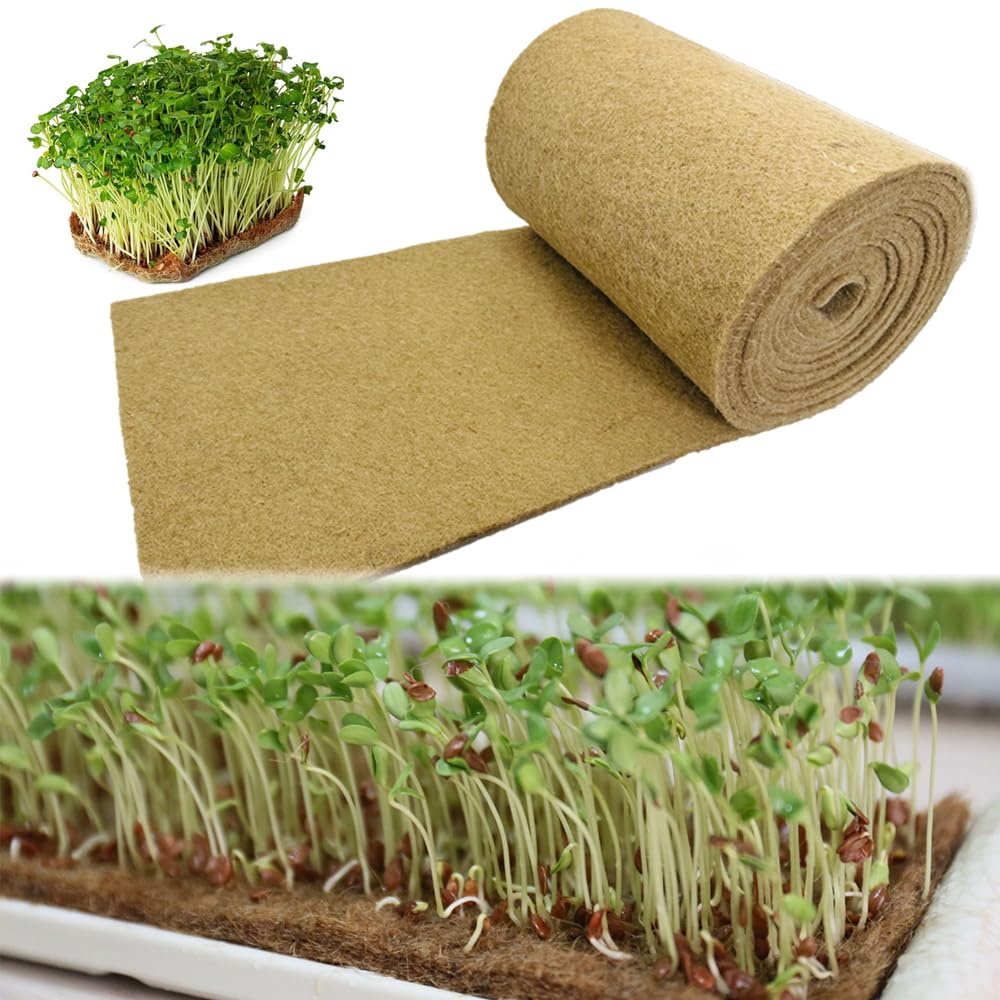 GSZEPSEX roll 10x220 microgreens mat for efficient indoor germination and hydroponics