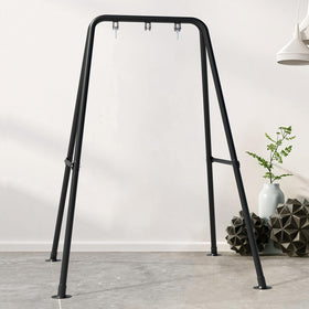 G TALECO GEAR hammock chair stand in A-type frame provides stable support.