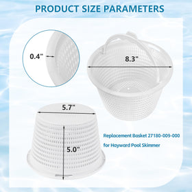 Gteana weighted bottom SP1070 SPX1070E compatible basket, stable during use