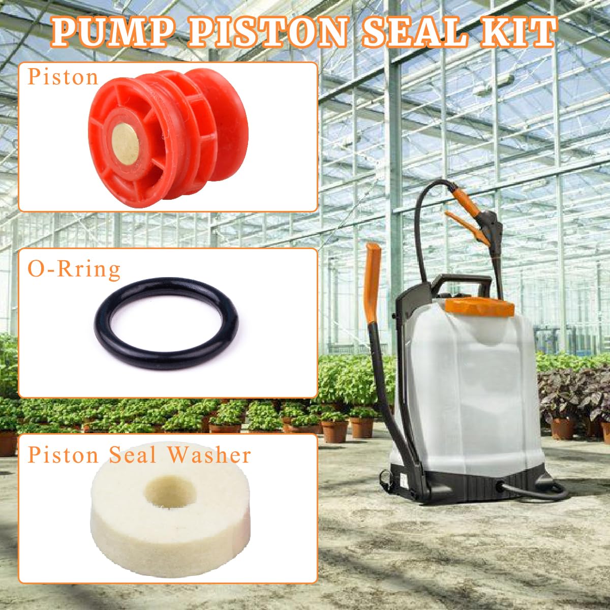 gtpartes 4247-007-1002 compatible seal kit prevents leaks during spraying