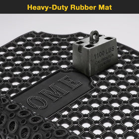 GTRY front-entry mat available in two sizes to fit most doors