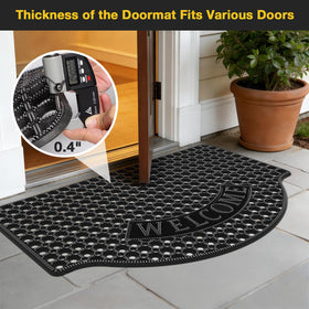GTRY durable rubber mat suitable for bars and restaurant doorways