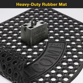GTRY weatherproof mat handles rain, snow, and heat with reliable performance
