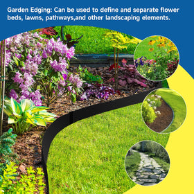 GTSABWAY complete edging kit suits pathways, beds, and lawns.