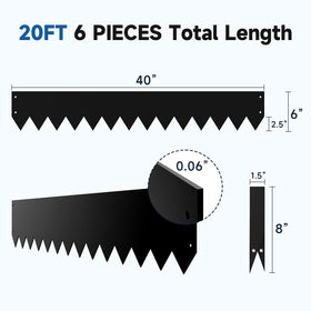 GTSABWAY hammer-in clips secure stable edging for long-lasting borders.