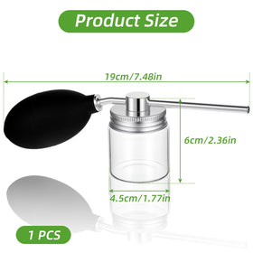 Gtziqa precision angled nozzle directs a fine spray for tight spaces.