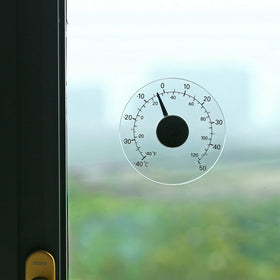 GuDoQi indoor reading of outdoor temperature through glass supports daily planning.