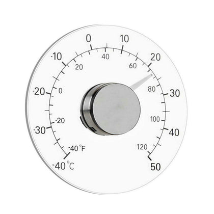 GuDoQi window thermometer shows outside temperature from inside for quick weather checks.