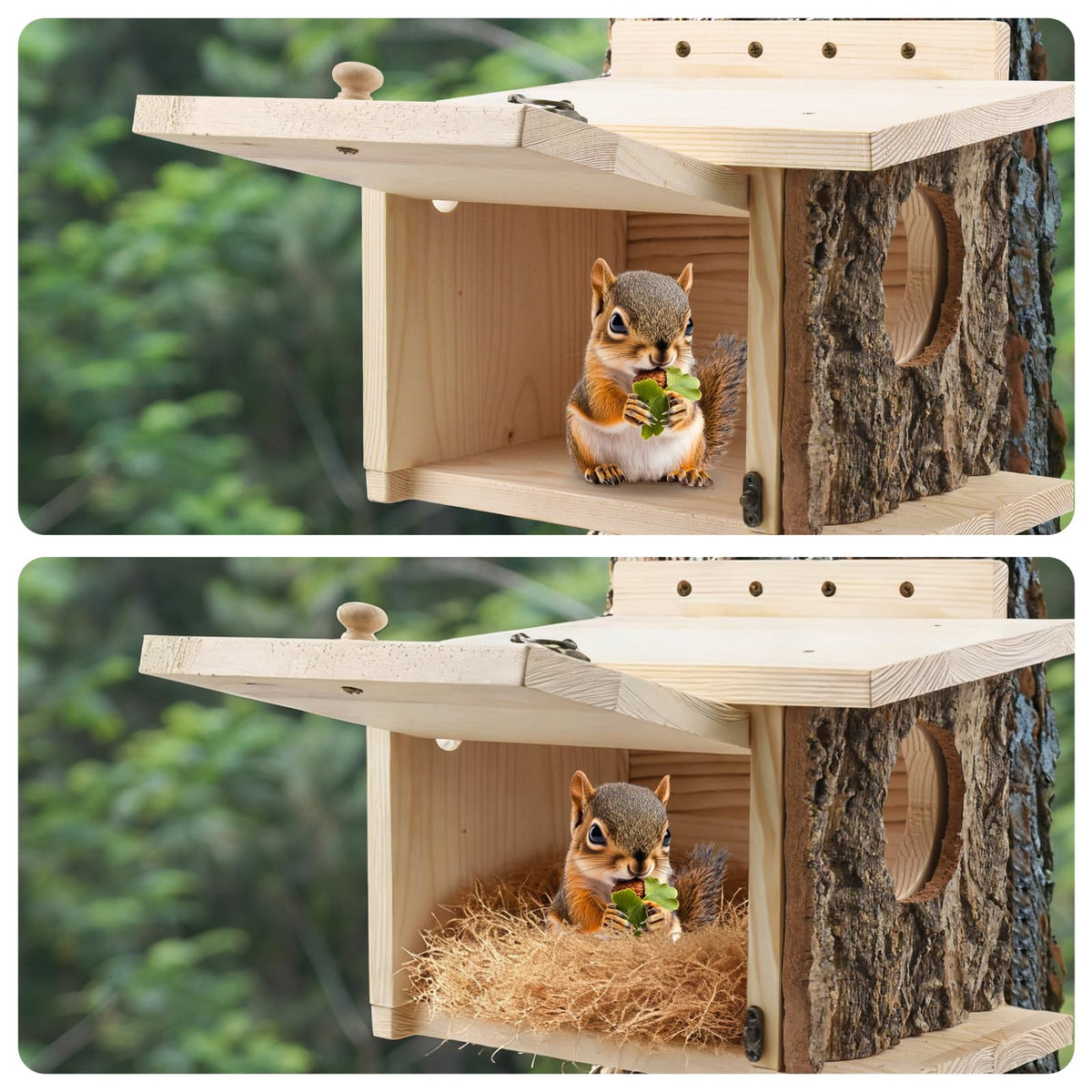 GUBEARE includes four pre-drilled mounting holes for quick setup