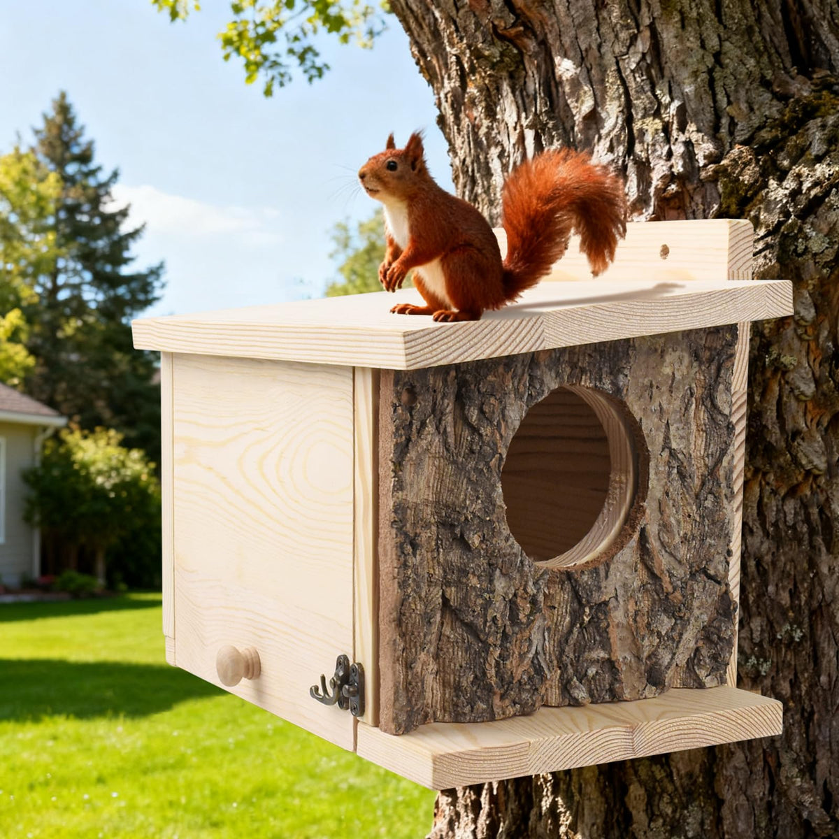 GUBEARE contains natural coconut fiber inside for a cozy interior