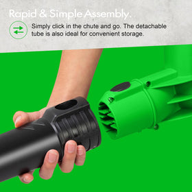 GUEDE Electric Leaf Blower's lightweight-build reduces user fatigue.