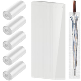 Gueevin clear umbrella-sleeve-pack protects floors from moisture at entrances