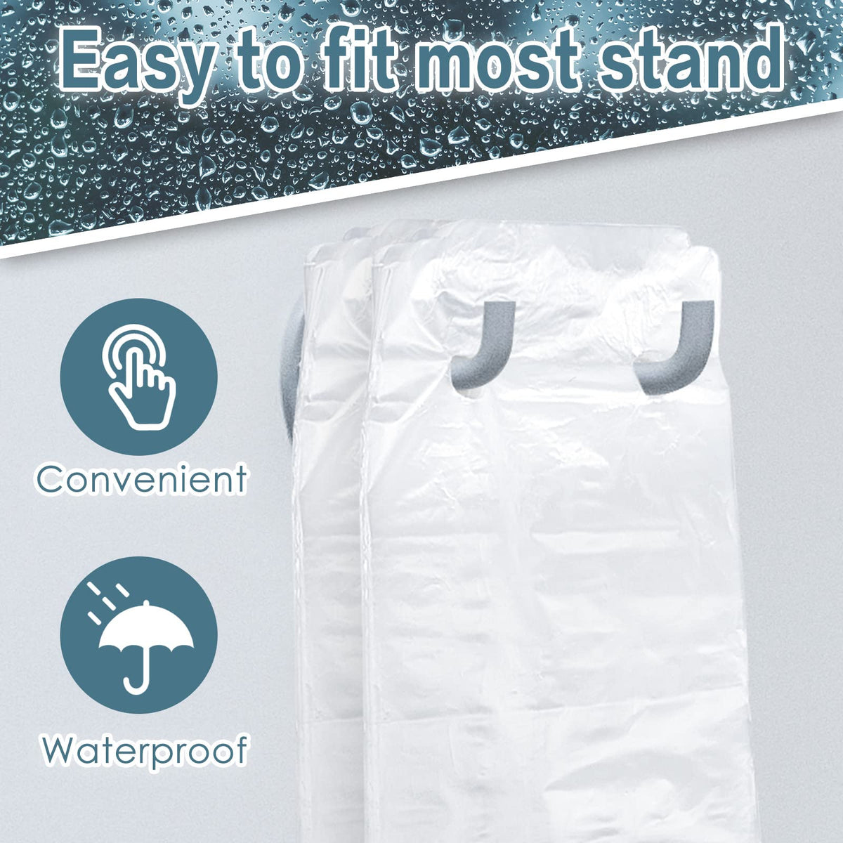 Gueevin foyer umbrella bag drying keeps entrances clean after rain