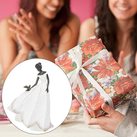 Guichifun bird-holding angel statue adds a playful focal point to spaces.