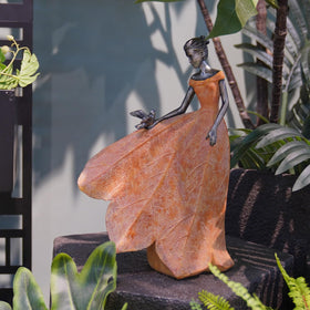Guichifun fairy statue on a mantle or shelf decoration idea