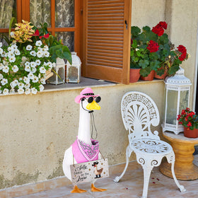 Guiqulai patio goose decor idea sparks playful displays