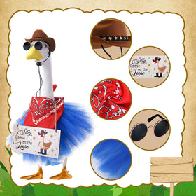 Guiqulai Silly Goose on The Loose wooden sign adds whimsy.