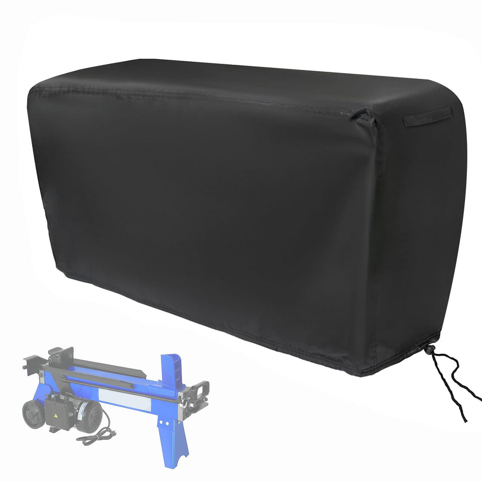 Guisong electric log splitter cover on machine outer shield protects from rain