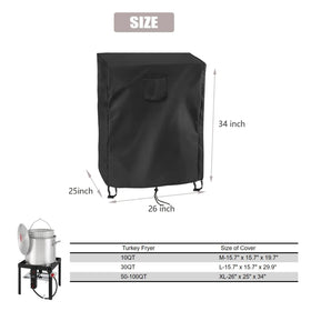 Guisong cover fits Creole Feast and King Kooker fryers 80 and 100 qt