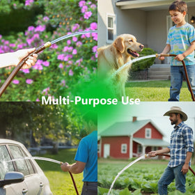 Guitrees heavy-duty water hose designed for demanding outdoor tasks.