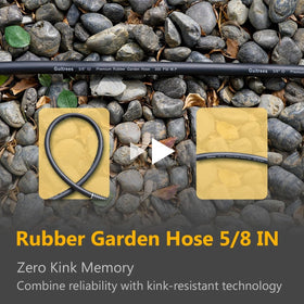 Guitrees kink-resistant design maintains steady water flow during use