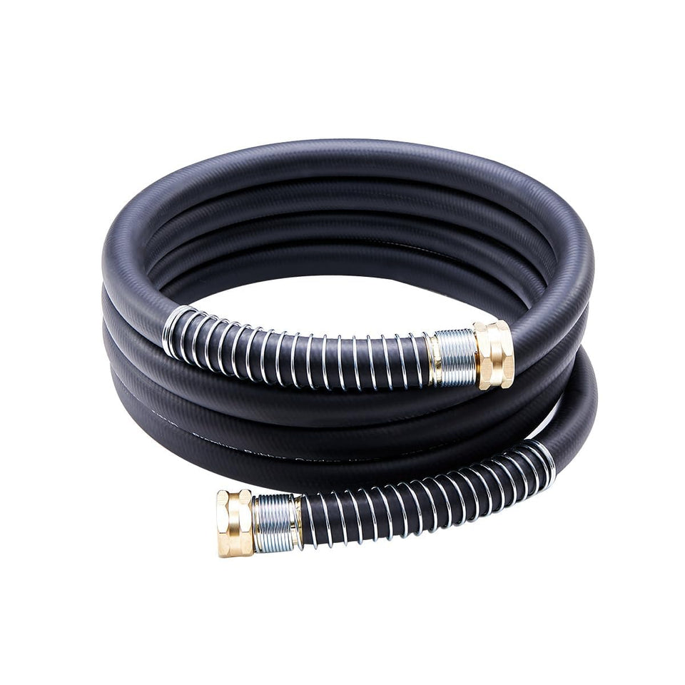 Guitrees Leader garden hose 10ft showing compact length for easy storage and quick watering.