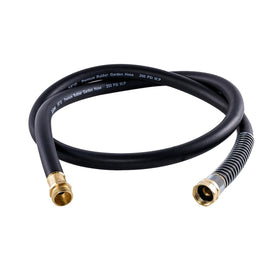 Guitrees Leader Hose with five-layer braided construction for durability in outdoor watering.