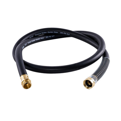 Guitrees Leader Hose with five-layer braided construction for durability in outdoor watering.