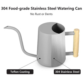 GUKJOB 35oz capacity gray reduces refills for small to medium indoor gardens.