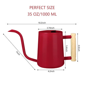 GUKJOB 35oz capacity watering can designed for easy indoor plant care
