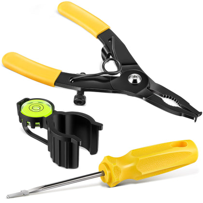 Gulfmew 3-in-1 sprinkler tool with rotor hold up keeps the rotor steady during service.
