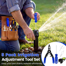 Gulfmew all-in-one kit streamlines lawn irrigation maintenance for homeowners.